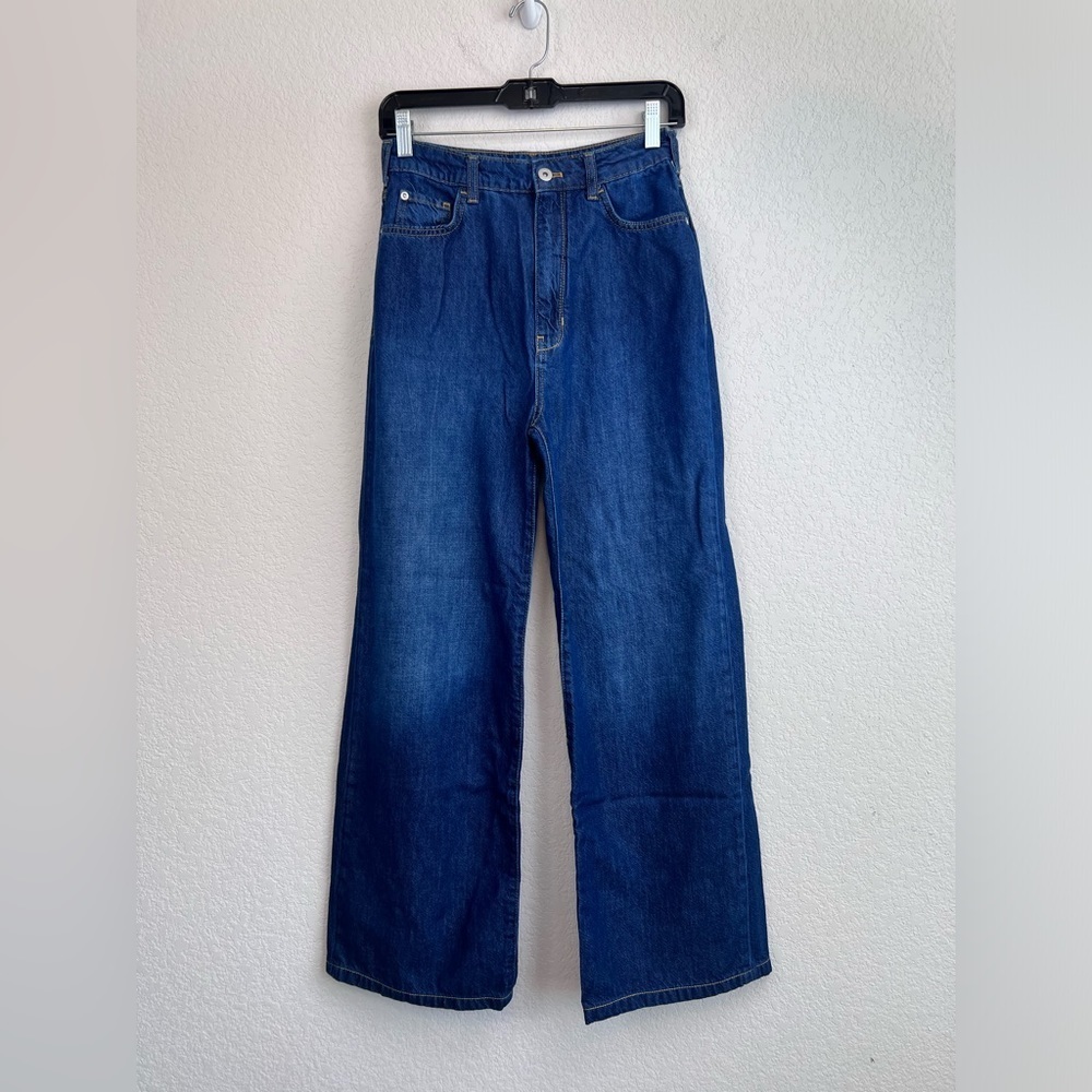 Anthropologie Pilcro The Annie Wide Leg Jeans Size 26T